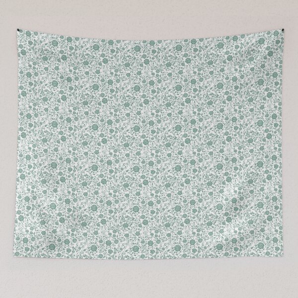 Item preview, Dalmatian Floral Pattern | Elegant Botanical Dog Design Green designed and sold by WildLakePatterns.