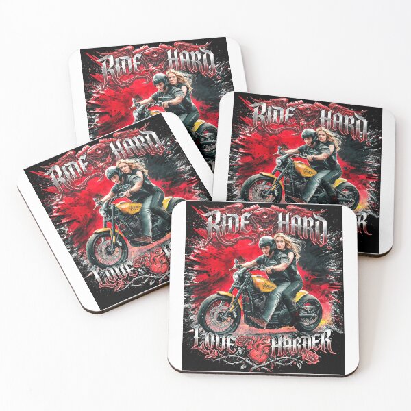 Item preview, Ride Hard - Love Harder designed and sold by Concept-Hub.
