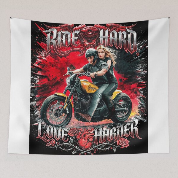 Item preview, Ride Hard - Love Harder designed and sold by Concept-Hub.