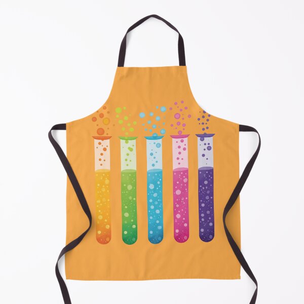 Item preview, Colorful Rainbow Science Test Tubes Bubbling Chemistry Illustration designed and sold by GrinGalore.