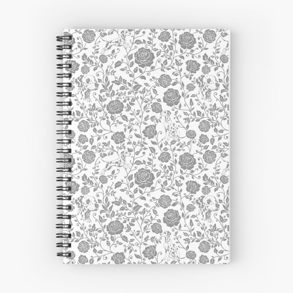Item preview, Dalmatian Floral Pattern | Elegant Botanical Dog Design Grey designed and sold by WildLakePatterns.