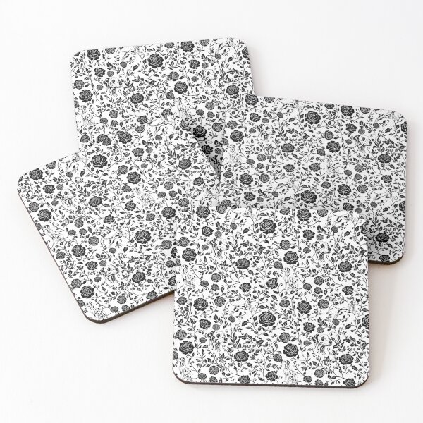Item preview, Dalmatian Floral Pattern | Elegant Botanical Dog Design Black designed and sold by WildLakePatterns.