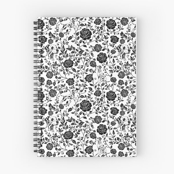 Item preview, Dalmatian Floral Pattern | Elegant Botanical Dog Design Black designed and sold by WildLakePatterns.