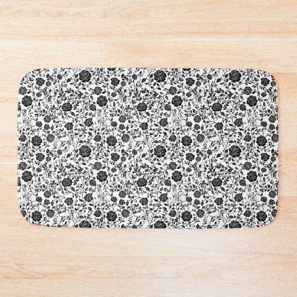 Item preview, Dalmatian Floral Pattern | Elegant Botanical Dog Design Black designed and sold by WildLakePatterns.