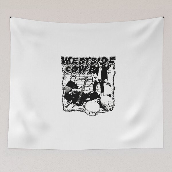 Item preview, Folk Punk Band With Silhouette Style designed and sold by ChaosColorCo.