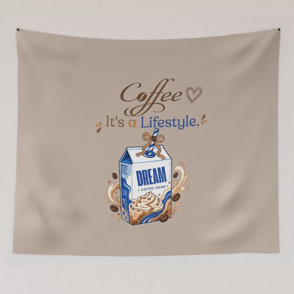 Item preview, Coffee It's a Lifestyle – Dream Coffee Drink | Cute Coffee Lover Design designed and sold by Aimetoi.