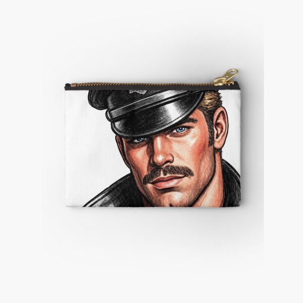 Item preview, Gay Leather Daddy Cop Retro Color Art Design designed and sold by ItsAKinkThing.