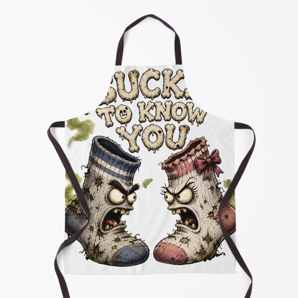 Item preview, Sucks to Know You Funny Dirty Socks Couple Humor Design designed and sold by HorrorWorldWeb.