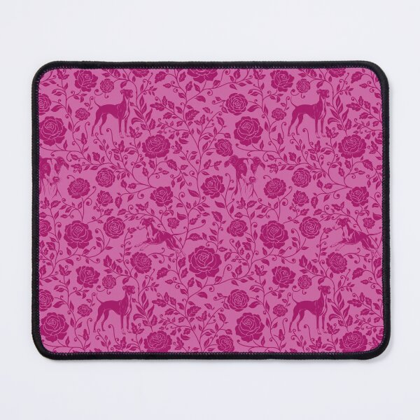 Item preview, Whippet Floral Pattern | Elegant Botanical Dog Design Pink designed and sold by WildLakePatterns.