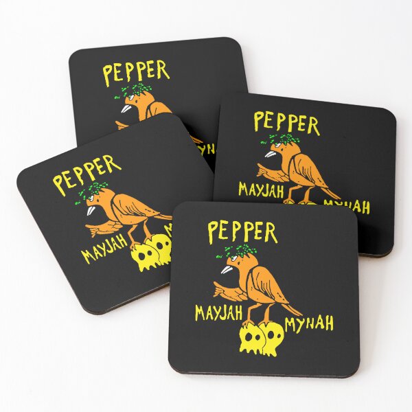 Item preview, Yellow Typography With Orange Bird designed and sold by billiasbros.