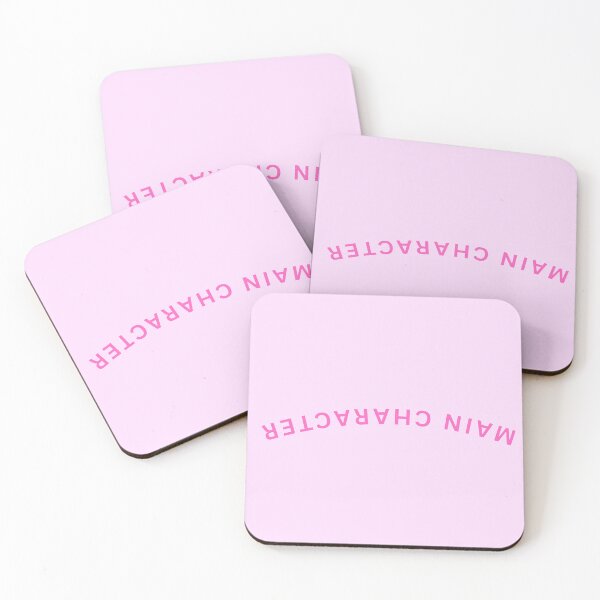 Item preview, MAIN CHARACTER Pink Typography | Minimalist Motivational Quote | Soft Pink Aesthetic Text Design designed and sold by KleanGirlAesthetics.