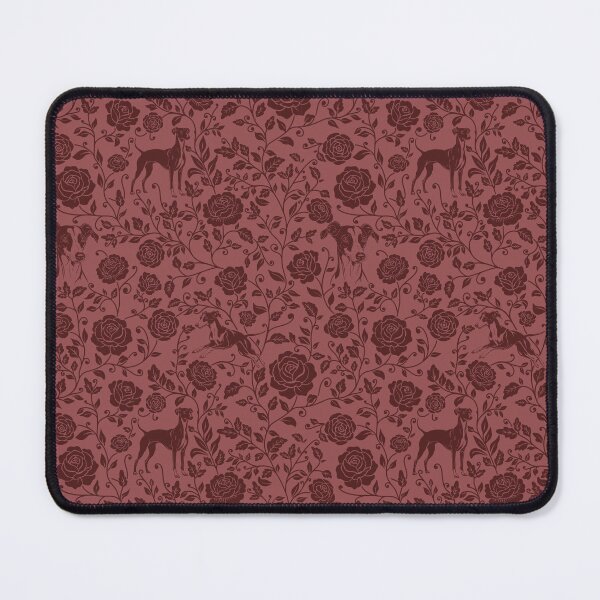 Item preview, Whippet Floral Pattern | Elegant Botanical Dog Design Red designed and sold by WildLakePatterns.