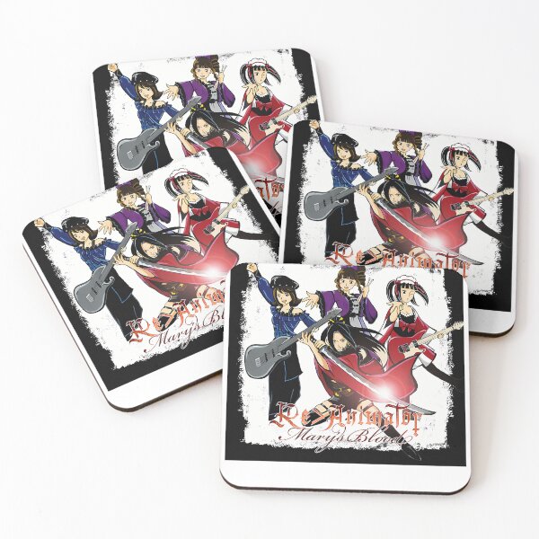 Item preview, Anime Style All Female Japanese Metal Band designed and sold by MellowPompeius.