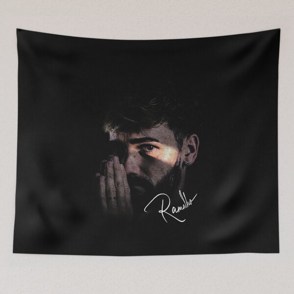 Item preview, Diogo Ramalho Vintage Football Portrait Art designed and sold by Creatop.