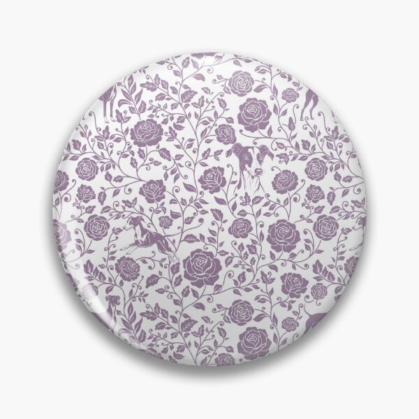 Item preview, Whippet Floral Pattern | Elegant Botanical Dog Design Lavender designed and sold by WildLakePatterns.