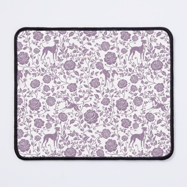 Item preview, Whippet Floral Pattern | Elegant Botanical Dog Design Lavender designed and sold by WildLakePatterns.