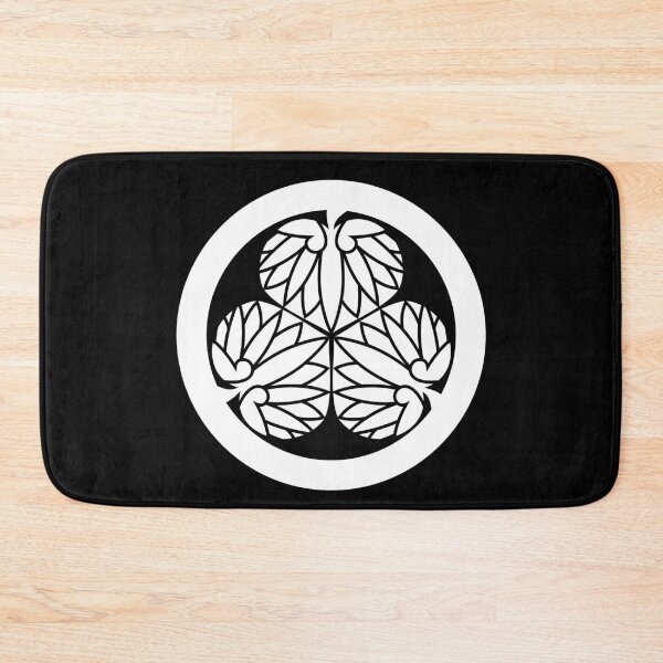 Item preview, Samurai Aoinogomon Tokugawaieyasu Kamon WhiteBlack / Japanese Crest designed and sold by 戦国まーけっと SENGOKU MARKET.