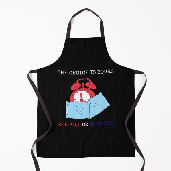 Item preview, Red Pill Or Blue Pill Stay In Bed Funny Introvert Humor designed and sold by Mircea786.