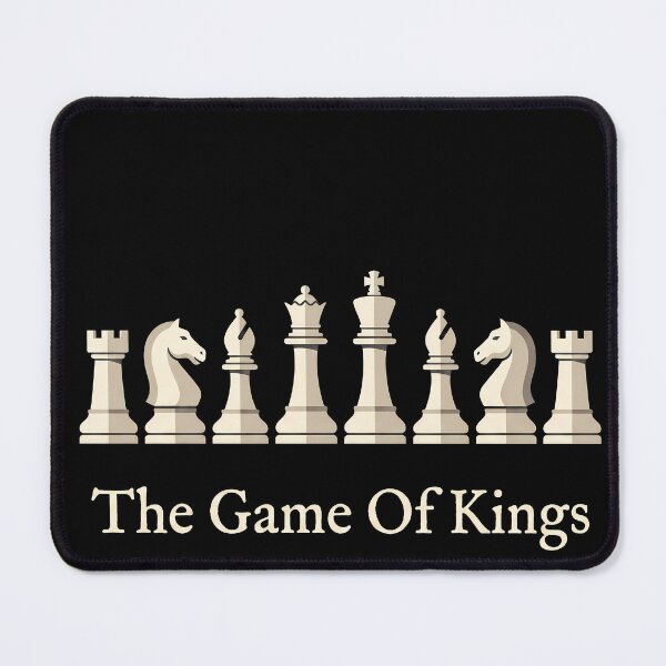 Item preview, The Game Of Kings – Chess Gift Chess Player Elegant Chess Pieces Classic Chess designed and sold by Sekla-Studio.