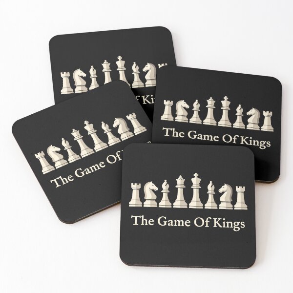 Item preview, The Game Of Kings – Chess Gift Chess Player Elegant Chess Pieces Classic Chess designed and sold by Sekla-Studio.