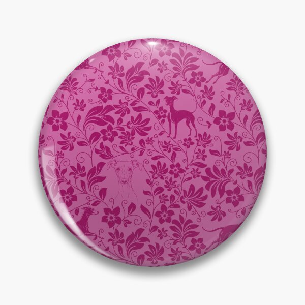 Item preview, Italian Greyhound Floral Pattern | Elegant Botanical Dog Design Pink designed and sold by WildLakePatterns.
