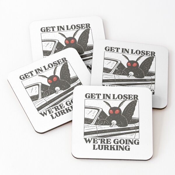 Item preview, Get In Loser We're Going Lurking Funny Cryptid designed and sold by jimmyneo.