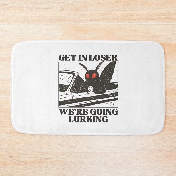 Item preview, Get In Loser We're Going Lurking Funny Cryptid designed and sold by jimmyneo.