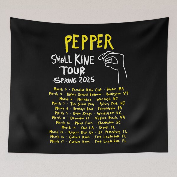 Item preview, Yellow Typography Reggae Rock Tour designed and sold by billiasbros.