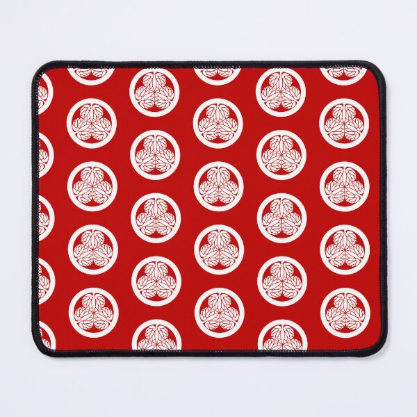 Item preview, Samurai Aoinogomon Tokugawaieyasu Kamon WhiteRedtile / Japanese Crest designed and sold by 戦国まーけっと SENGOKU MARKET.