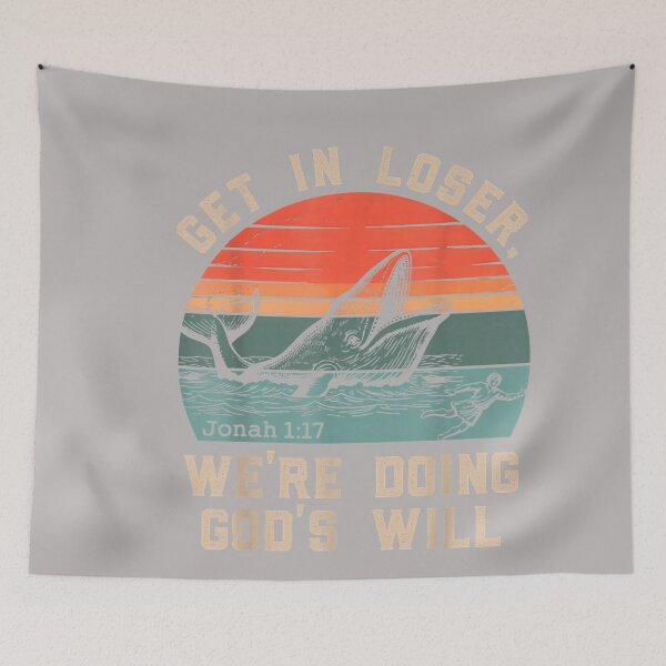 Item preview, Get in Loser We're Doing God's Will Funny Christian Bible_2 designed and sold by GreggRoss.