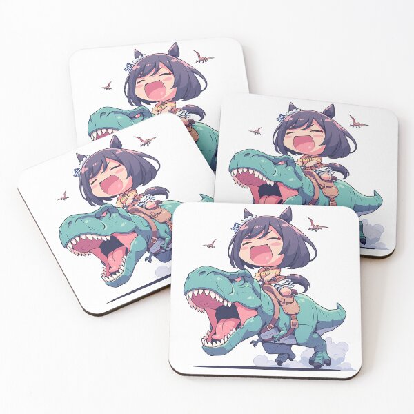 Item preview, Eishin Flash Uma Musume Chibi Dinosaur Sprint designed and sold by Dashsopaner.