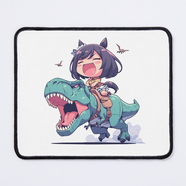 Item preview, Eishin Flash Uma Musume Chibi Dinosaur Sprint designed and sold by Dashsopaner.