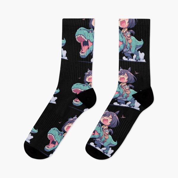 Item preview, Eishin Flash Uma Musume Chibi Dinosaur Sprint designed and sold by Dashsopaner.