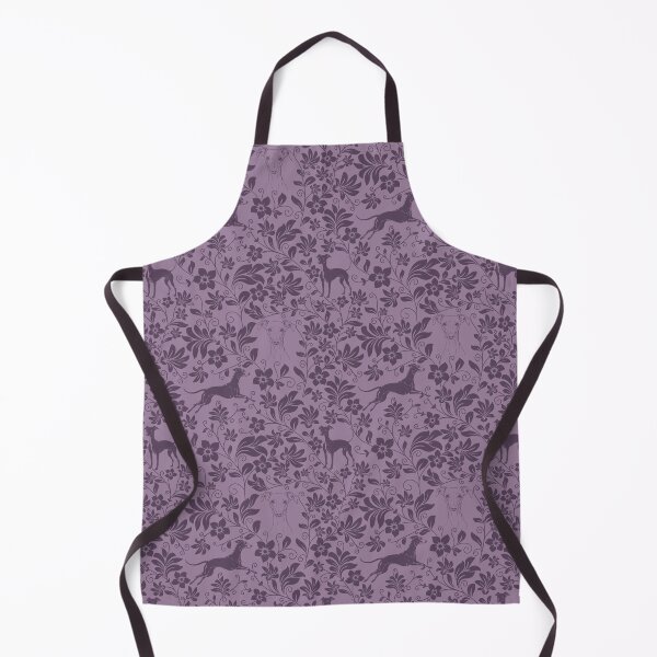 Item preview, Italian Greyhound Floral Pattern | Elegant Botanical Dog Design Purple designed and sold by WildLakePatterns.