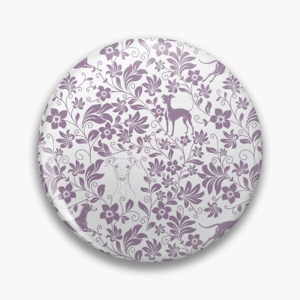 Item preview, Italian Greyhound Floral Pattern | Elegant Botanical Dog Design Lavender designed and sold by WildLakePatterns.