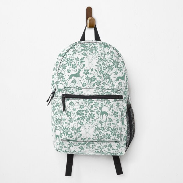 Item preview, Italian Greyhound Floral Pattern | Elegant Botanical Dog Design Green designed and sold by WildLakePatterns.