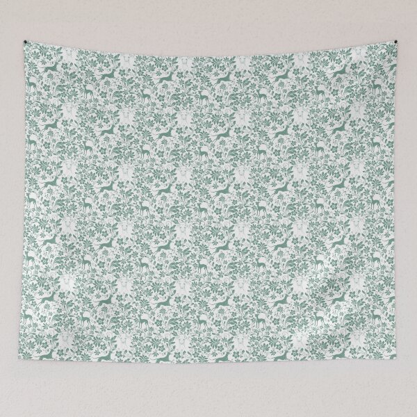 Item preview, Italian Greyhound Floral Pattern | Elegant Botanical Dog Design Green designed and sold by WildLakePatterns.