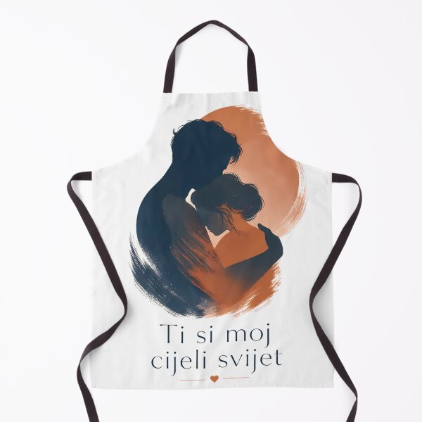 Item preview, You Are My Whole World Romantic Couple Silhouette Art designed and sold by DignityLab.