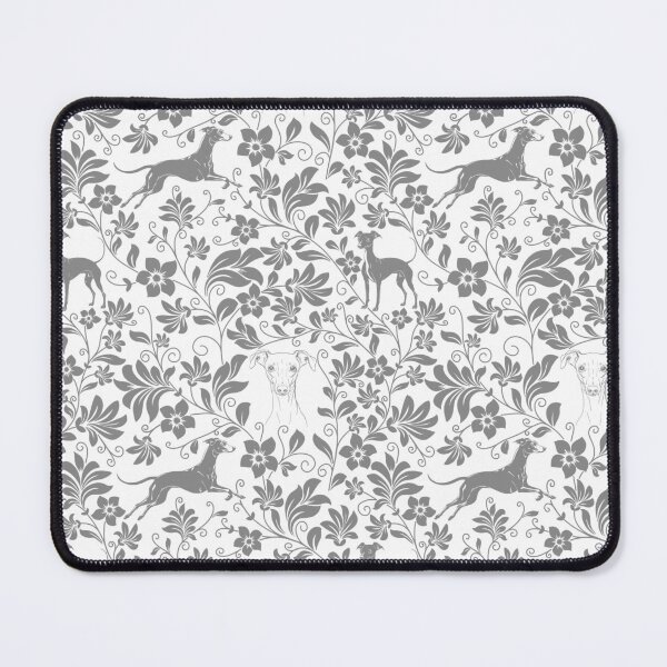 Item preview, Italian Greyhound Floral Pattern | Elegant Botanical Dog Design Grey designed and sold by WildLakePatterns.