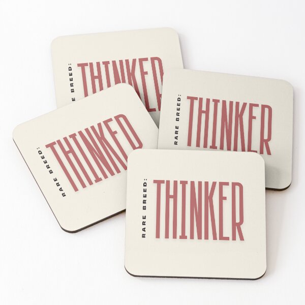 Item preview, Rare Breed Thinker – Unique Mind, Independent Spirit, Common Sense Quote designed and sold by AnimalVibes.