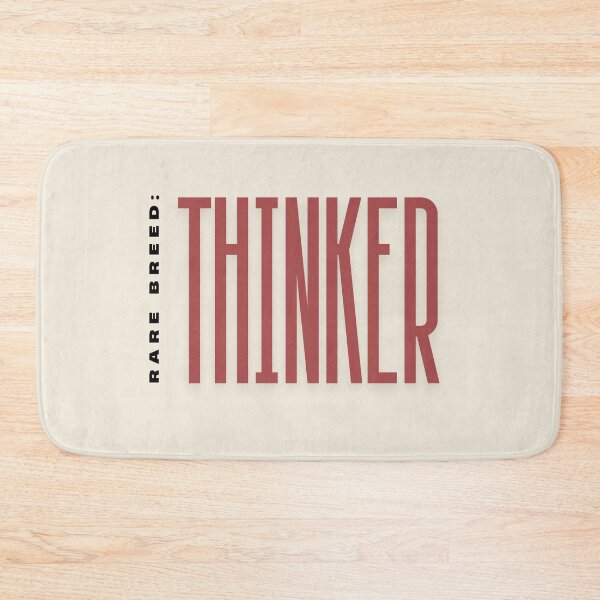 Item preview, Rare Breed Thinker – Unique Mind, Independent Spirit, Common Sense Quote designed and sold by AnimalVibes.