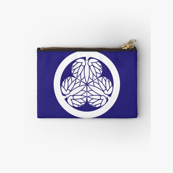 Item preview, Samurai Aoinogomon Tokugawaieyasu Kamon WhiteBlue / Japanese Crest designed and sold by 戦国まーけっと SENGOKU MARKET.