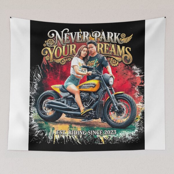 Item preview, Never Park Your Dreams designed and sold by Concept-Hub.