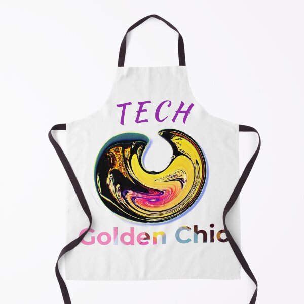 Item preview, Tech Golden Chic, a modern computer gift, for the geek designed and sold by PiperParrot.