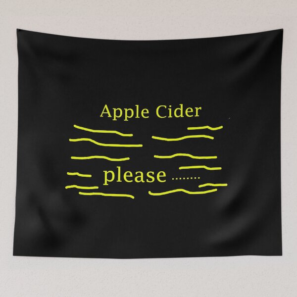 Item preview, Apple Cider Please Typography | Cozy Autumn Quote Design designed and sold by EllieBussau.