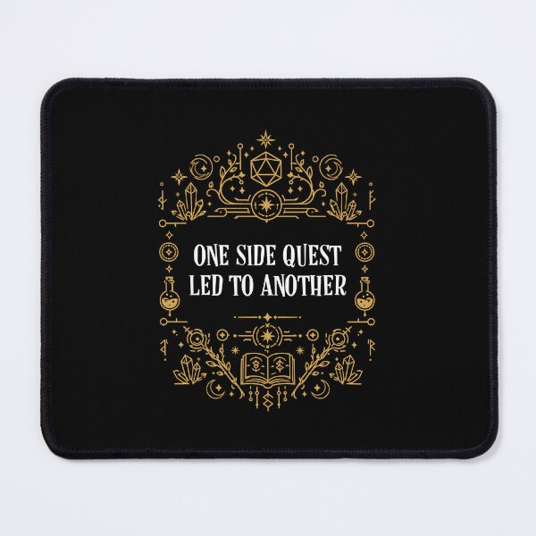 Item preview, One Side Quest Let To Another Geeky RPG designed and sold by pixeptional.