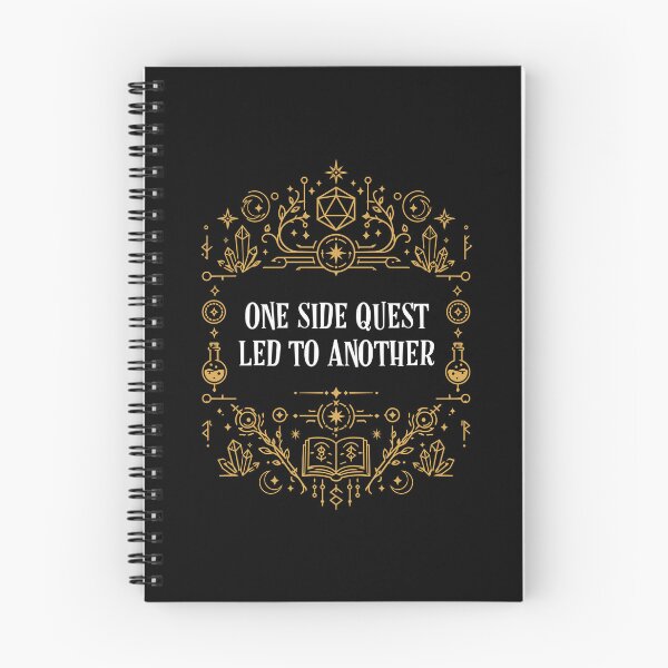 Item preview, One Side Quest Let To Another Geeky RPG designed and sold by pixeptional.