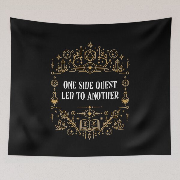 Item preview, One Side Quest Let To Another Geeky RPG designed and sold by pixeptional.