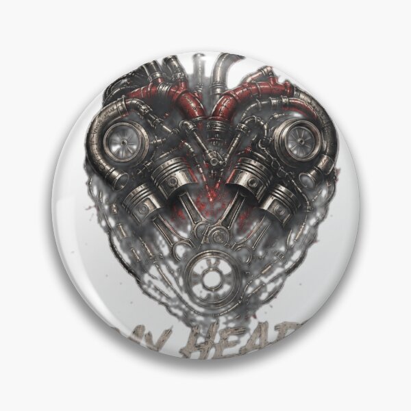 Item preview, Mechanical Heart – My Heart Beats at 9000 RPM designed and sold by Neon Torque.