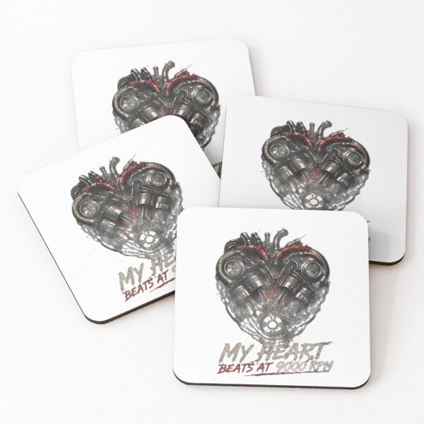 Item preview, Mechanical Heart – My Heart Beats at 9000 RPM designed and sold by Neon Torque.